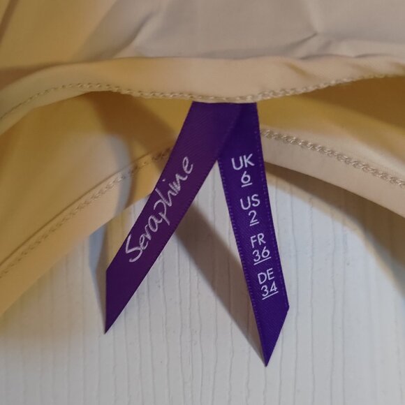 Seraphine NWT dusky cornflower blue maternity dress - US 2 / UK 6 - Picture 7 of 8